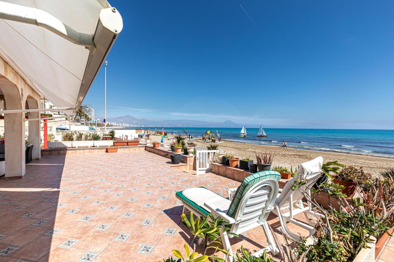 Beachfront Bliss: Apartamento A Pie De Playa Alicante Dış mekan fotoğraf
